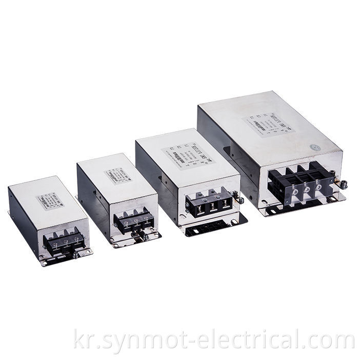 SYNMOT 65A 라인 서보 드라이버 용 EMC 필터 EMI 필터 220V 입력 필터